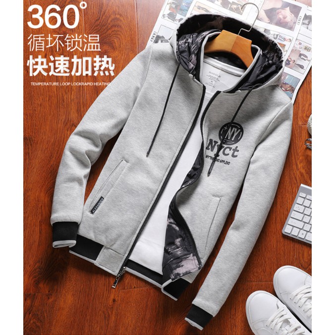 Áo Khoác Nỉ Nam 2 mặt kết hợp đầy cá tính cho các bạn trẻ | BigBuy360 - bigbuy360.vn