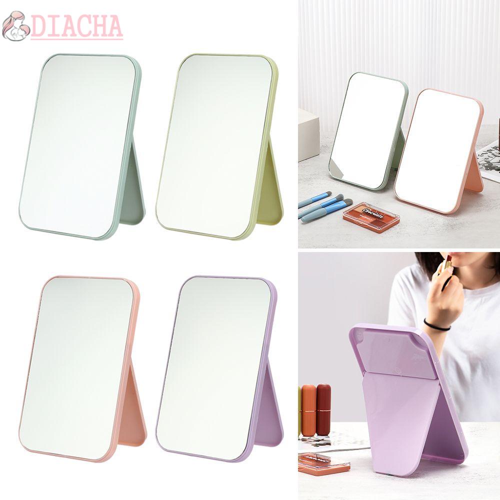 [Hàng mới về] Gương Trang Điểm Để Bàn Hình Vuông Kích Thước Lớn Phong Cách Bắc Âu Thời Trang Cho Nữ