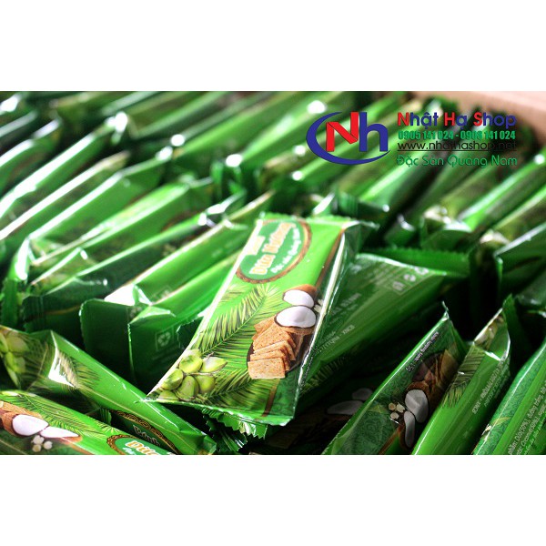 1kg bánh dừa nướng Thái Bình  - Bánh kẹo đặc sản Quảng Nam