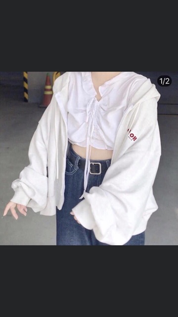 ➰Áo Khoác Hoddie Dây Kéo OH OH☀️ | BigBuy360 - bigbuy360.vn