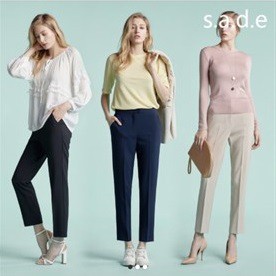 Quần Tây Nữ SADE Xuất Hàn Ống Đứng Màu Kem lỗi dơ nhẹ (Có kèm ảnh số đo từng size)
