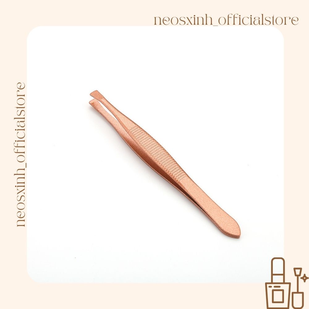 Nhíp Nhổ Chân Mày 3 Màu Bằng Thép Không Gỉ - Neosxinh Nails