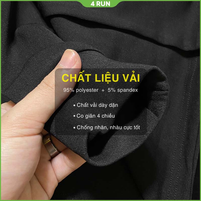 Áo thun nam thể thao PoLo 4RUN mã KC-V đẹp