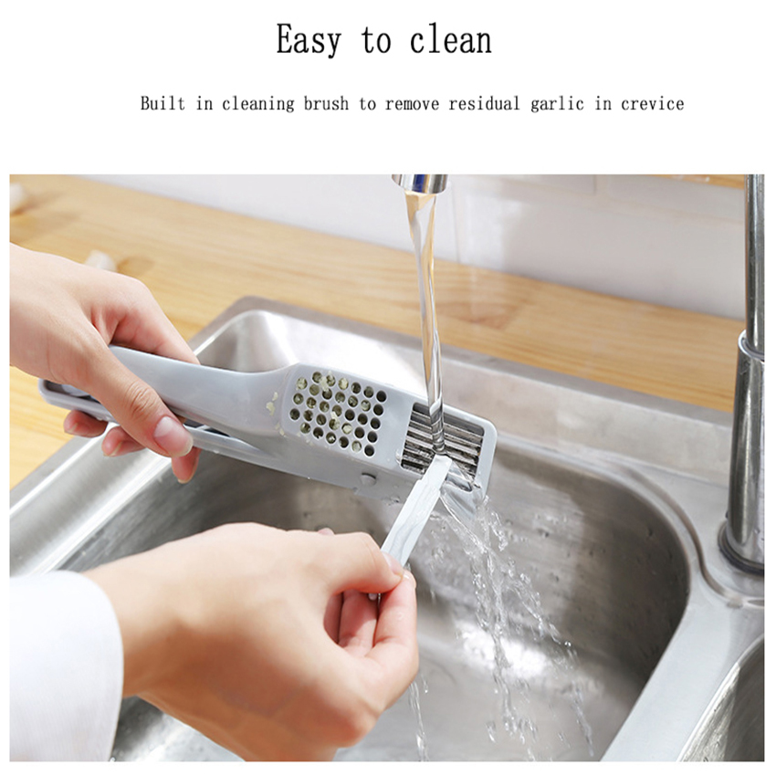 Dụng cụ nghiền tỏi tiện lợi cho nhà bếp