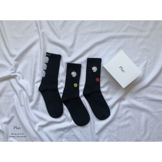 𝗦𝗘𝗧 𝟯 đ𝐨̂𝗶 𝘃𝐨̛́ 𝗰𝗮𝗼 𝗰𝐨̂̉ peaceminusone nam nữ chất cotton 20 cm freesize -plav