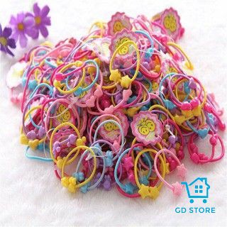 Chun buộc tóc 50 dây cho bé