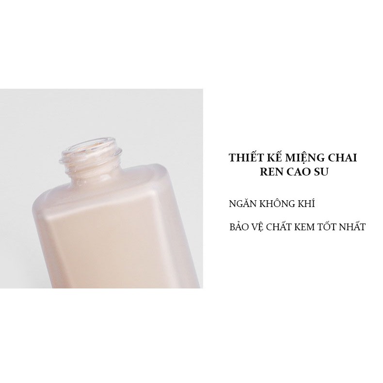 Kem nền Venzen Foundation dạng lỏng tự nhiên, che khuyết điểm kiềm dầu chống nước tặng kèm mút trang điểm XOHIEN 30ml | BigBuy360 - bigbuy360.vn