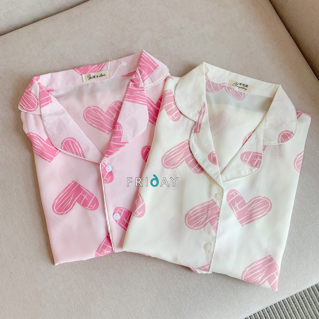 Bộ đồ ngủ pijama hình hoạ tiết đáng yêu Friday | BigBuy360 - bigbuy360.vn