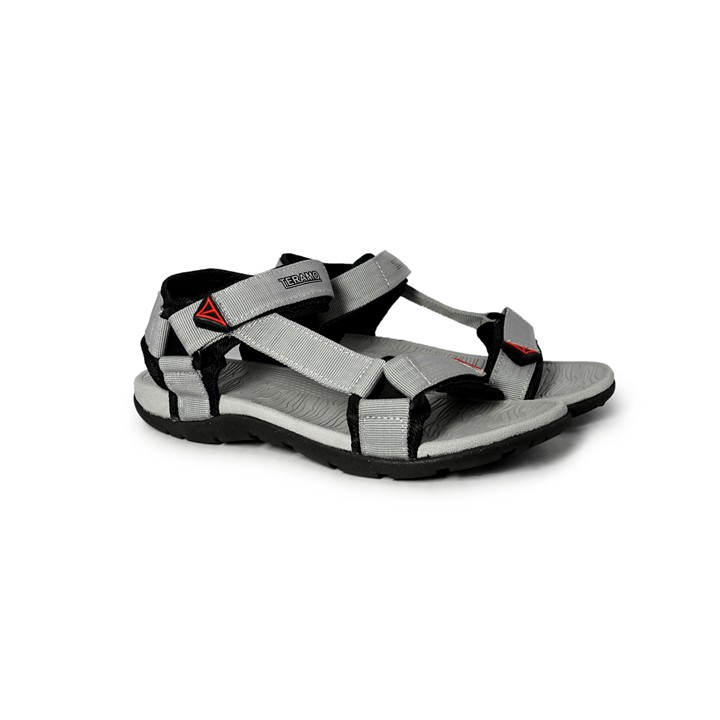 Giày sandal unisex chính hãng Teramo hay sandan TRM15 xám kiểu giày sandal quai chéo