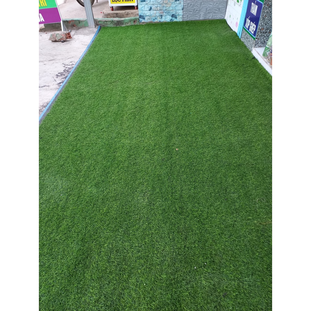 Thảm cỏ nhân tạo - tấm cỏ nhựa trải sàn - cỏ giả cao 3cm