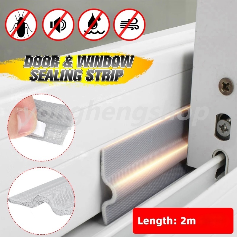 Dải dán viền cửa sổ chống ồn chiều dài 2m đa năng tiện lợi