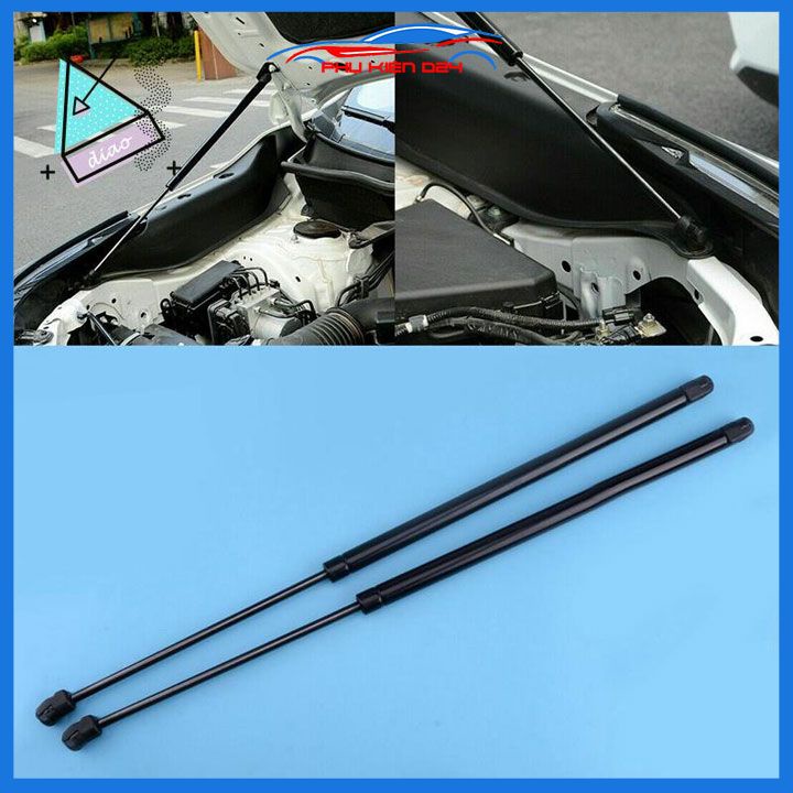 Ty thủy lực chống nắp capo Subaru Forester 2019-2020-2021-2022-2023 hỗ trợ mở tự động kèm phụ kiện lắp