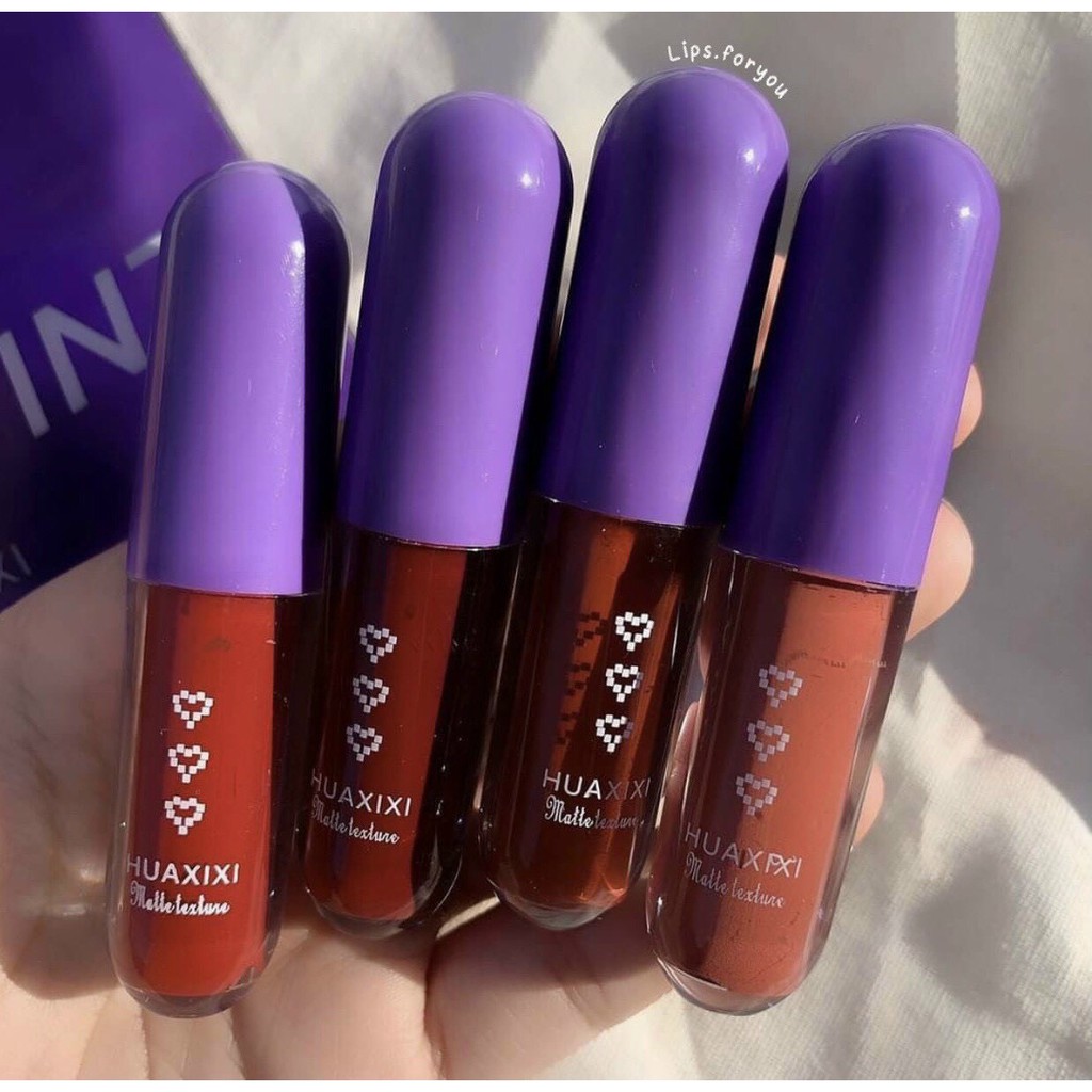 Set son kem 4 cây BEST COOL TINT HUAXIXI