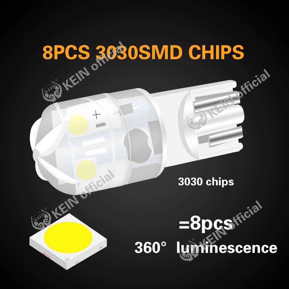 Đèn LED Làm Biển Số Xe DC12V-24V T10 W5W 194 168