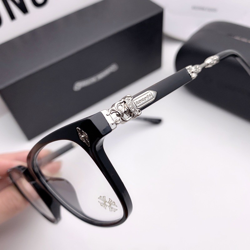 Gọng kính cận Chrome Heart dáng vuông cao cấp sang trọng