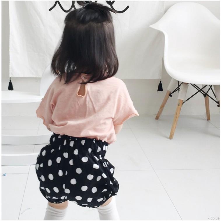 Quần đùi chất cotton thoải mái đáng yêu dành cho bé 0-6 tuổi