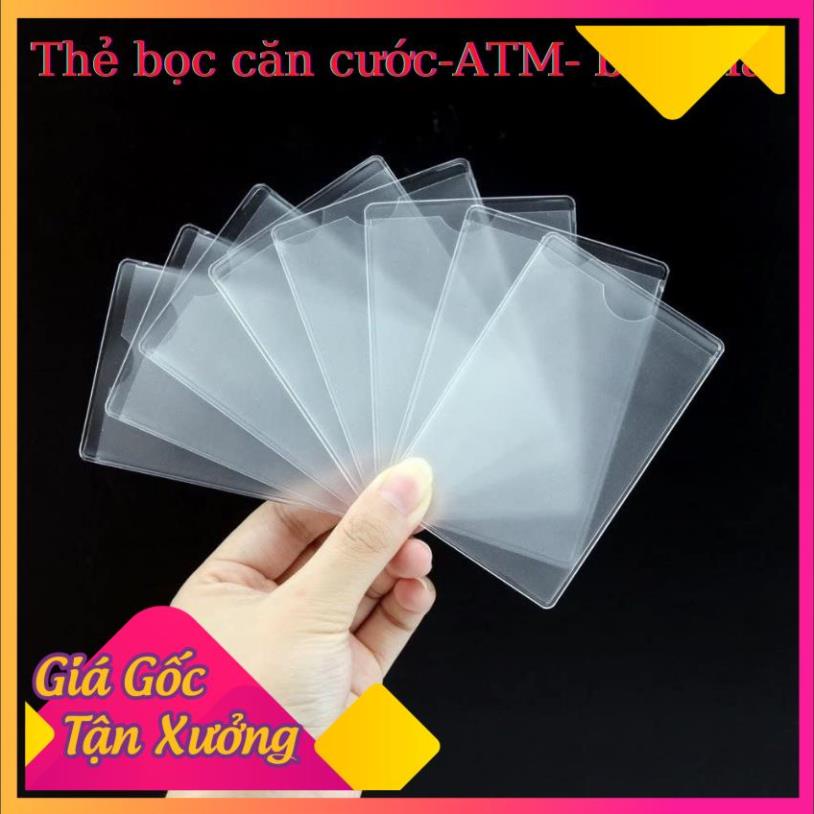 s Combo 5 túi đựng thẻ căn cước công dân, bằng lái xe, ATM, CMND- vỏ bọc thẻ tín dụng-j
