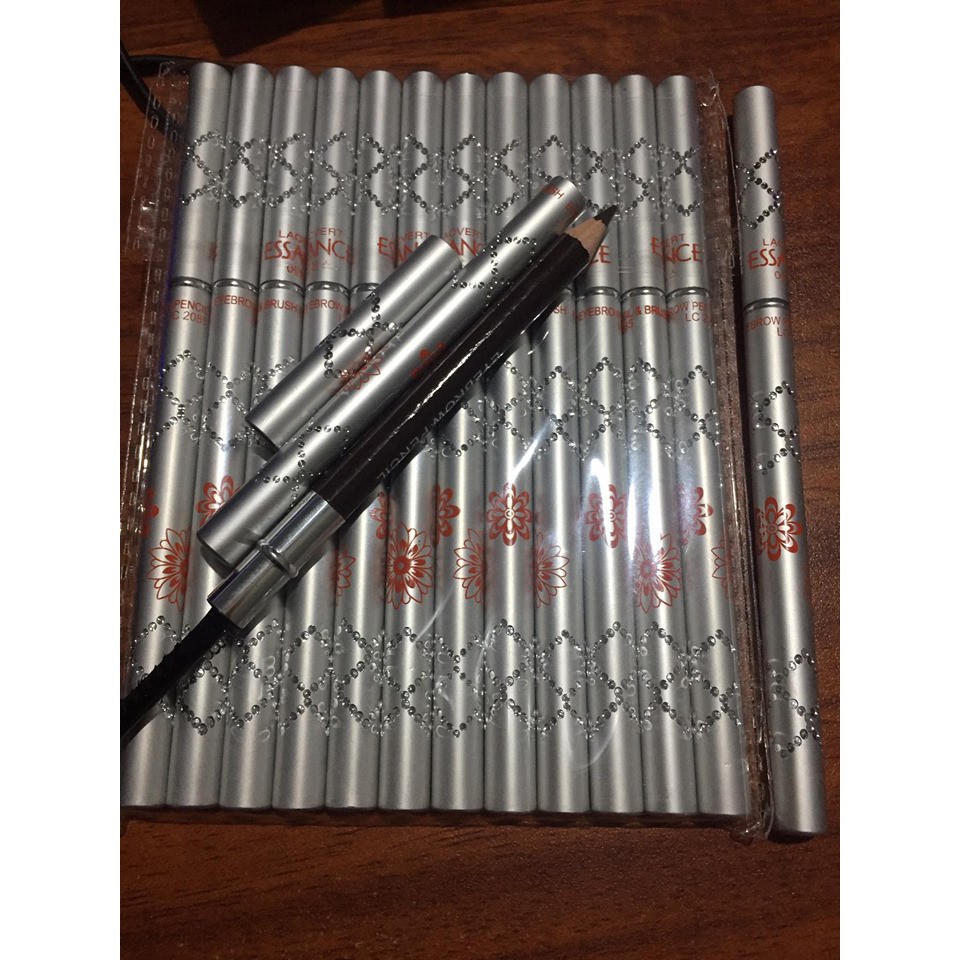 Chì Kẻ Mày 2 Đầu Vỏ Bạc Gân Đá In Hoa Xinh Lắm Nha-Z76-K4T2 | BigBuy360 - bigbuy360.vn