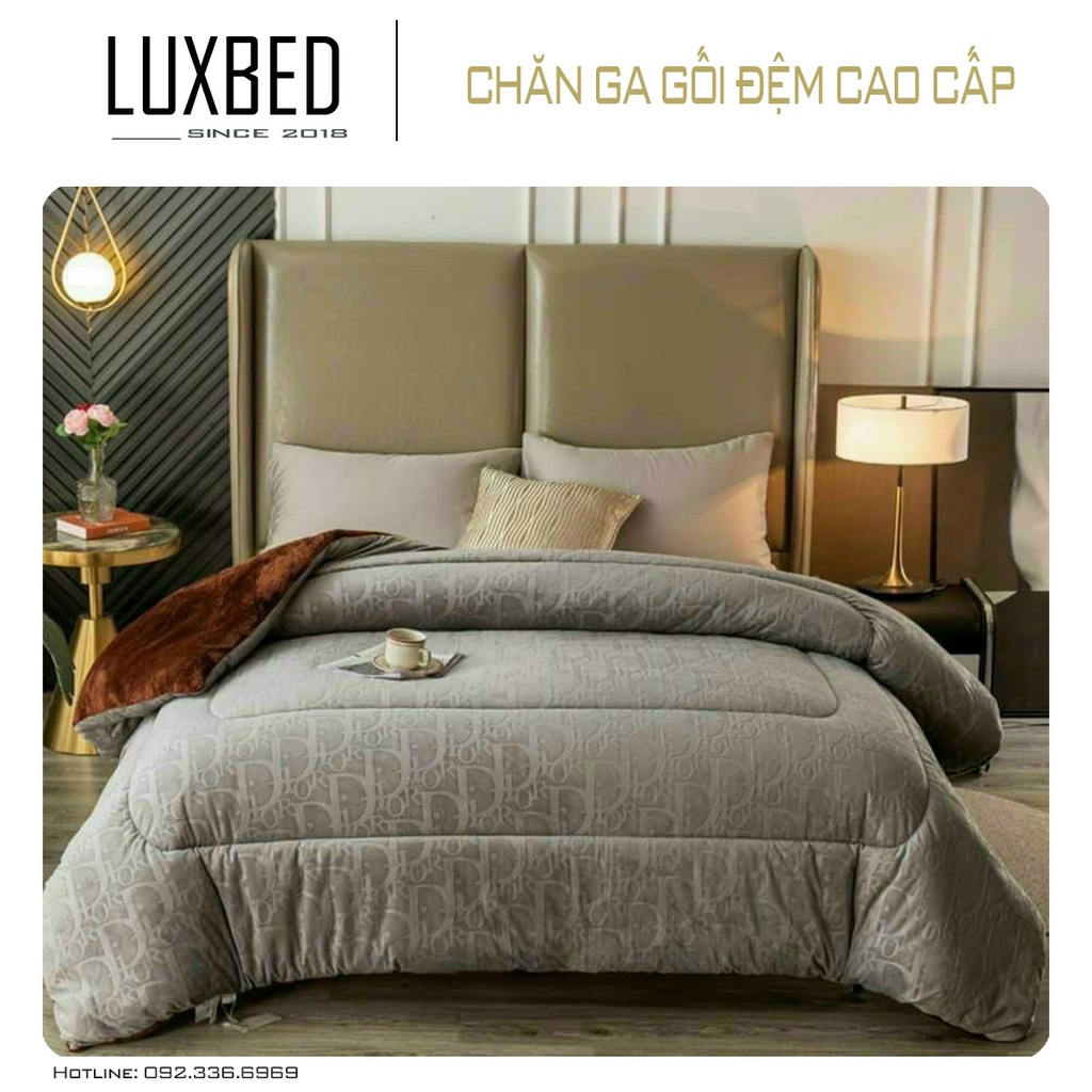 Chăn Lông Cừu Christian Dio 4,5kg Hàng nhập Sợi lông chắc chắn - LUXBED