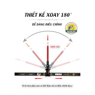 Gác Cần Carbon Guide Bashen ( Gác Phụ + Ngoe Đỡ )