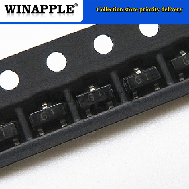 Set 100 Linh Kiện Bán Dẫn 2N5551 SOT23 MMBT5551 G1 SOT23-3 SMD