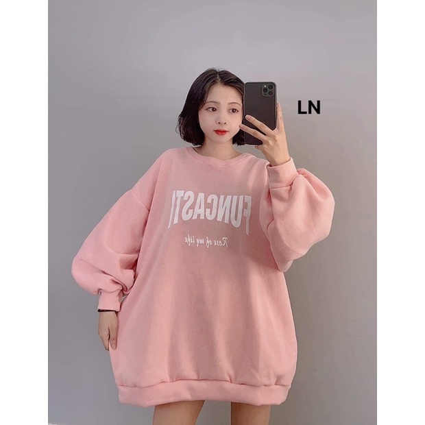 Áo nỉ bo cotton FUNCASTI LN12
