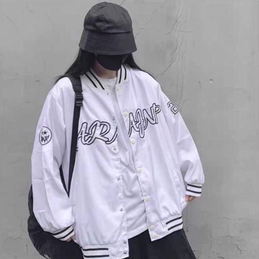 Áo Khoác Nam Nữ Cặp Đôi Bomber Dù Unisex Form Rộng 2 Lớp 28 Nam Nữ Ulzzang