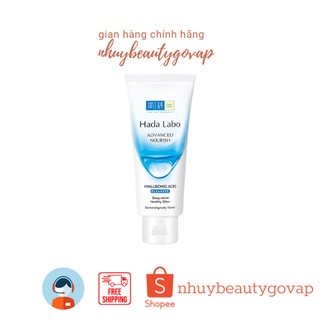 Kem Rửa Mặt Dưỡng Ẩm Tối Ưu Hada Labo Advanced Nourish Hyaluron Cleanser 80g