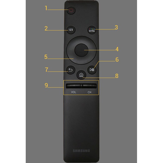 Remote tivi Samsung K5500, KU6000, KU6100, K6300