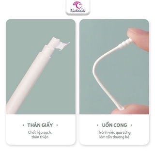 Bông Tăm Thân Giấy An Toàn Cho Bé