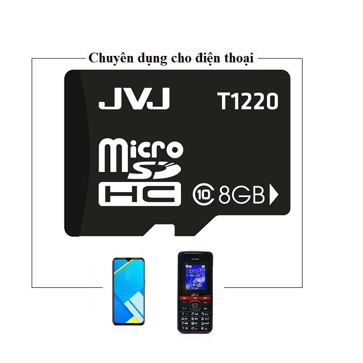 Thẻ nhớ JVJ 64Gb/32Gb/16Gb/8Gb/4Gb/2Gb - tốc độ cao chuyện dụng cho Camera IP wifi, Smartphone, loa đài, BH 12 tháng | WebRaoVat - webraovat.net.vn