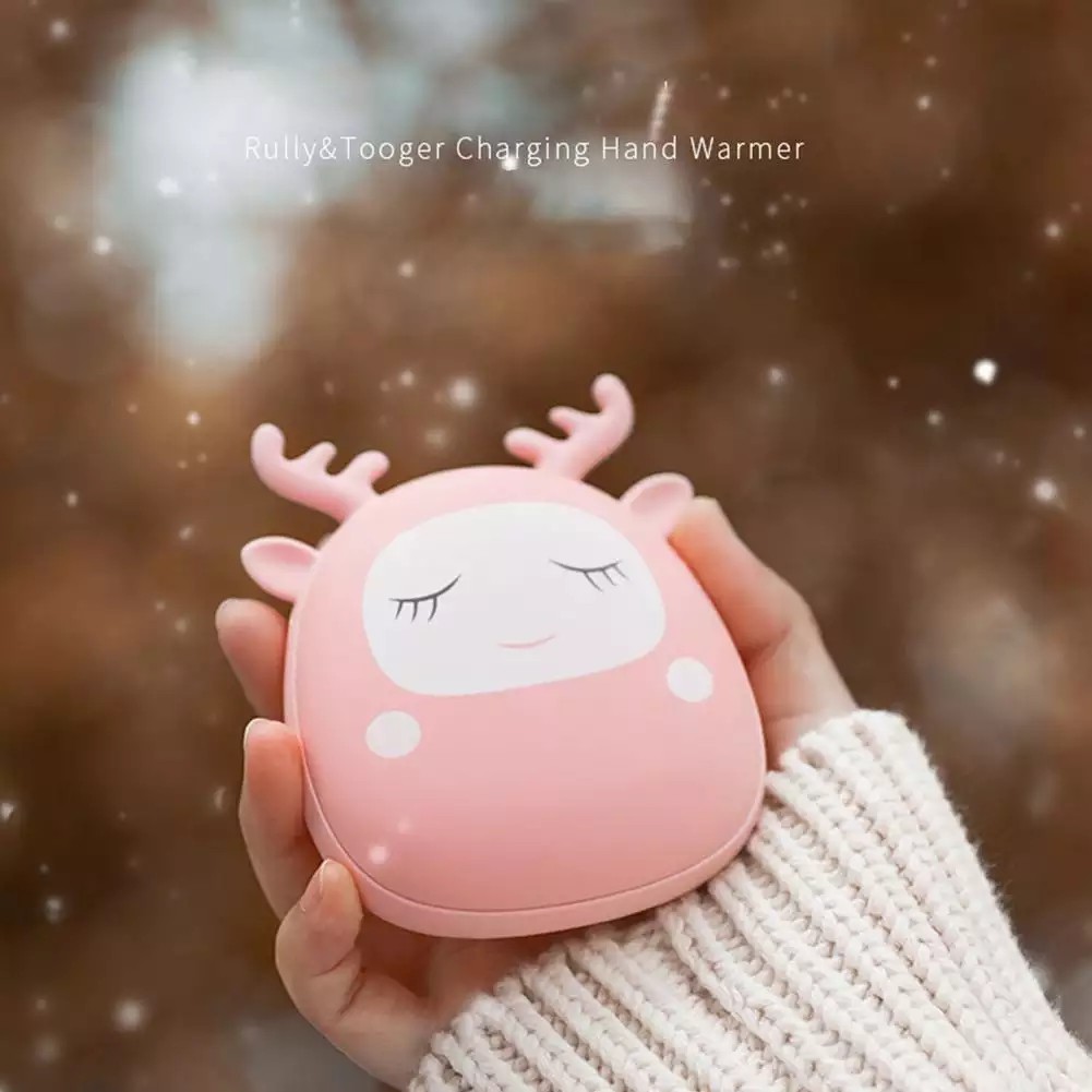 GloryStar Ấm Áp Mùa Đông Mini Dễ Thương Máy Làm Ấm Cầm Tay Cầm Tay 4000MAh Máy Sưởi Cầm Tay Bỏ Túi Mini Có Tuổ_123Lifevn