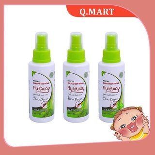 ✔️️️Xịt Fly Away chống muỗi tinh dầu sả lọ 100ml