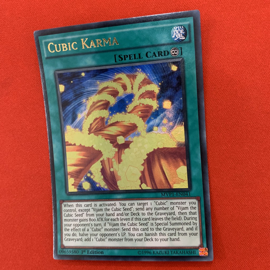 [JP][Thẻ Bài Yugioh Chính Hãng] Cubic Karma