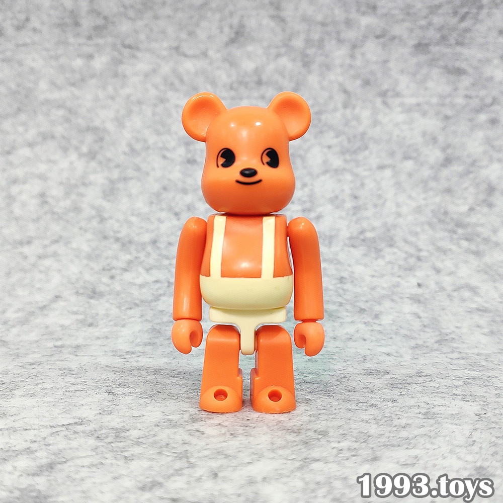 Mô hình gấu bụng phệ Beabrick 100% Series 6 - Cute Orange Bear