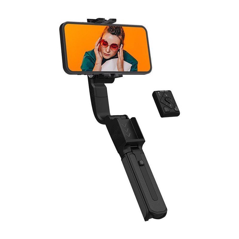 Gimbal Chống Rung Kiêm Gậy Selfie Xoay 360°, Điều Khiển Từ Xa, Theo Dõi Khuôn Mặt Hohem Isteady Q