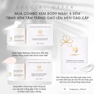 Kem Body Trắng Da Cao Cấp / Ngày & Đêm