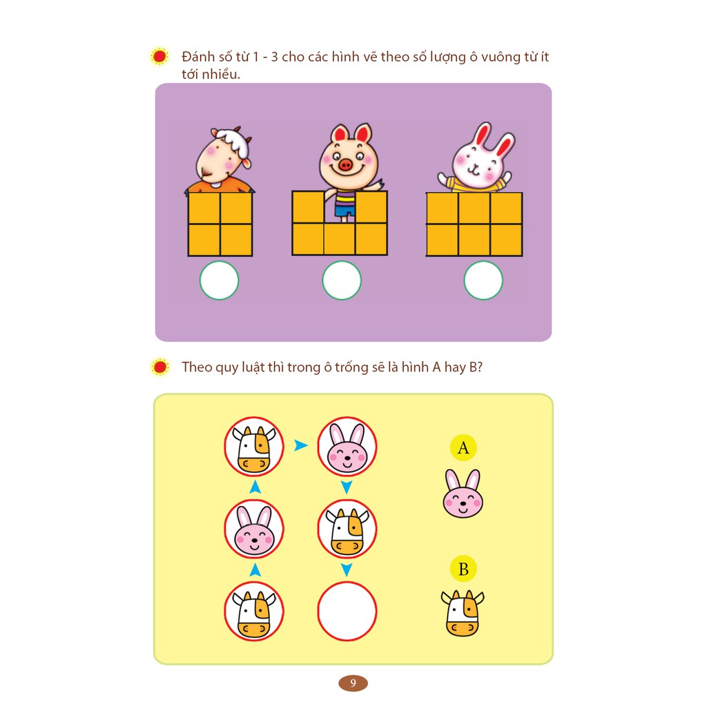 Sách thiếu nhi - TRÒ CHƠI TƯ DUY 3-4 tuổi (Tập 3) | BigBuy360 - bigbuy360.vn