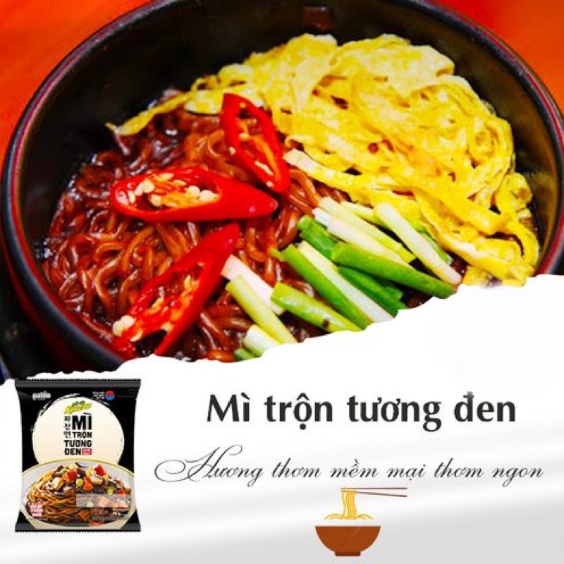 Mì Trộn Tương Đen Koreno Thơm Ngon Khó Cưỡng Thùng 20 Gói x 78g M7639