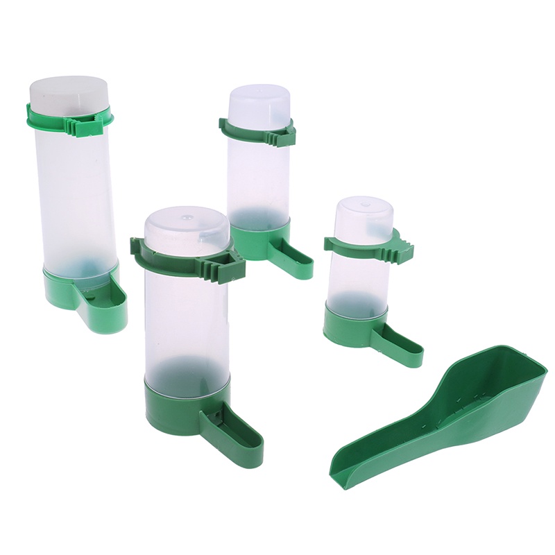 Dụng Cụ Đựng Thức Ăn / Nước Uống Có Kẹp Gắn Lồng Chim Vẹt Tiện Dụng