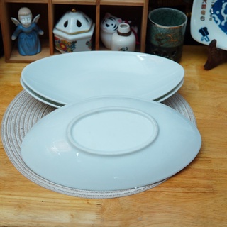 Chén đĩa sứ trắng nhiều loại - gốm sứ nhật bản