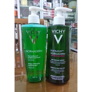 ✔️ Sữa Rửa Mặt Dạng Gel Vichy Normaderm Deep Cleansing Purifying Gel 400ml