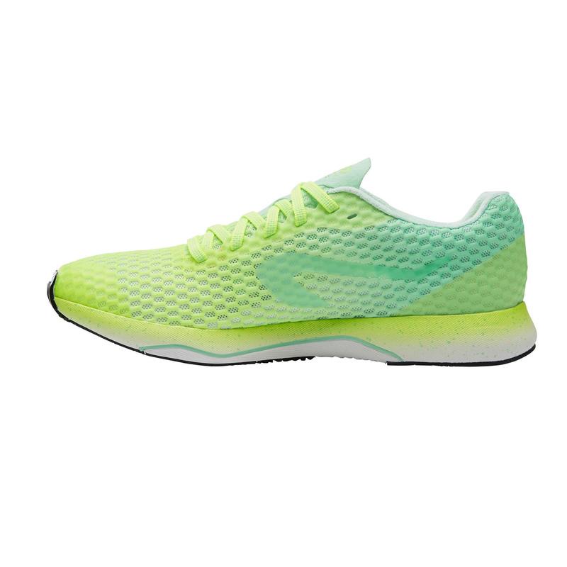 Giày chạy bộ Decathlon Kiprun Light cho nữ - Xanh lá cây/Vàng size 36