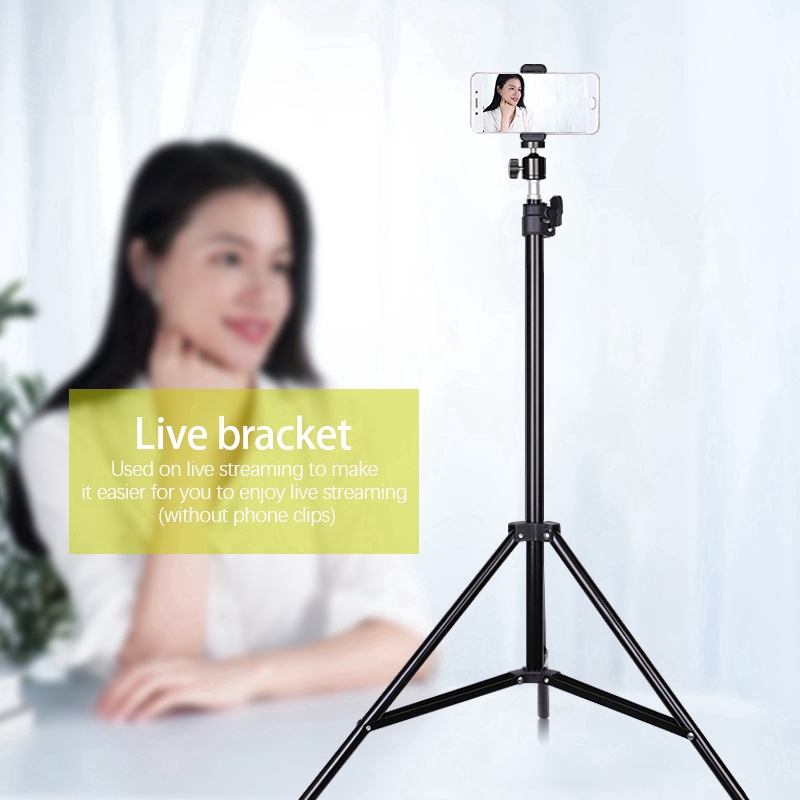 Giá đỡ 3 chân chống rung cho máy chụp hình/điện thoại chất liệu kim loại chất lượng cao đa năng | BigBuy360 - bigbuy360.vn