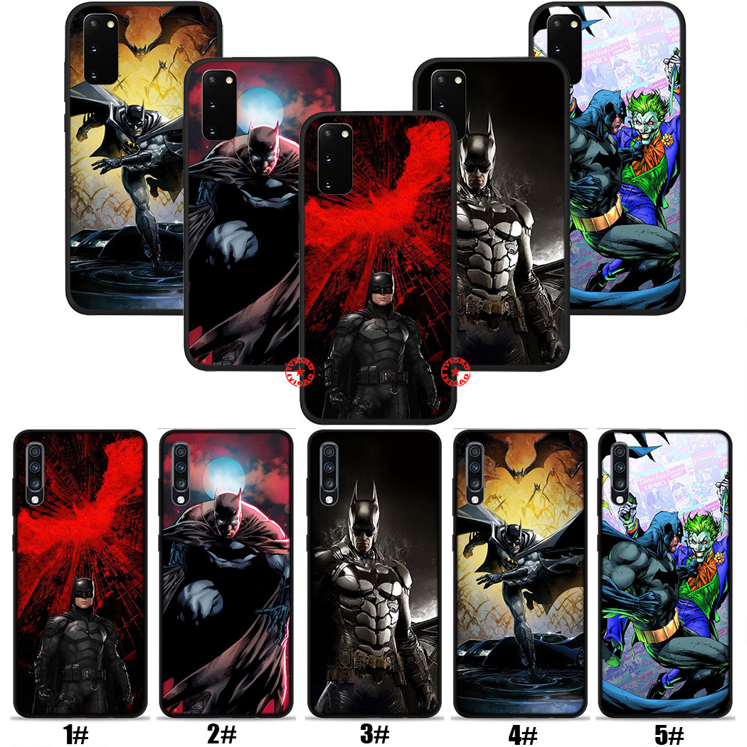 Ốp Điện Thoại Silicon Mềm Hình Batman Xy15 Cho Samsung Galaxy S10e S8 Plus S7 S6 Edge A3 A2 Core