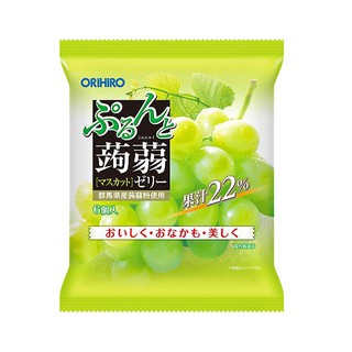 Thạch trái cây Orihiro nho xanh