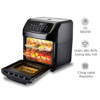 Nồi Chiên Không Dầu Mishio MK281 12 Lít