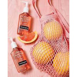 Sữa Rửa Mặt Neutrogena Oil Free Acne Wash Pink Grapefruit Facial Cleanser - 177ml