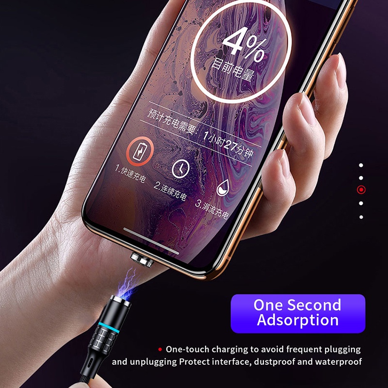 Dây cáp sạc nhanh Elough 3A Micro USB/Type C/cho ĐT