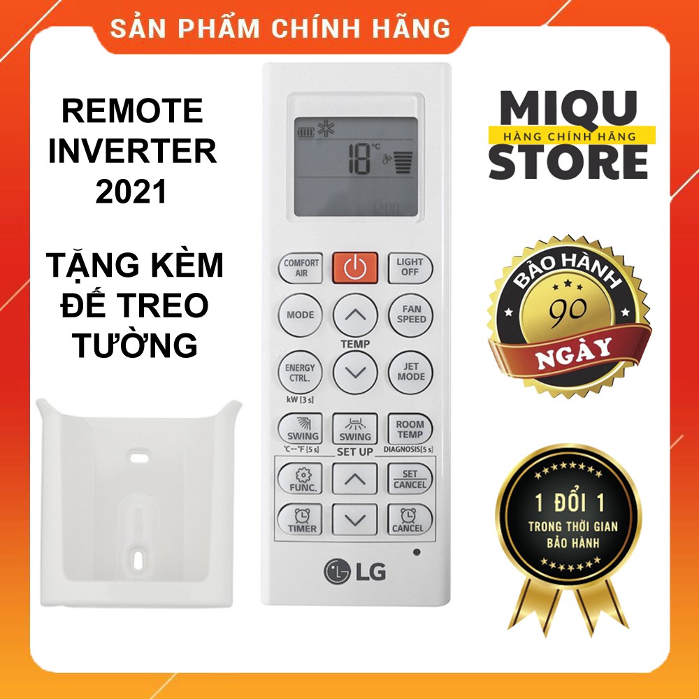 Remote máy lạnh LG Inverter 2021 chính hãng | Bảo hành 3 tháng